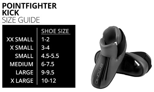 Black/Black Bytomic Red Label Pointfighter Kicks
