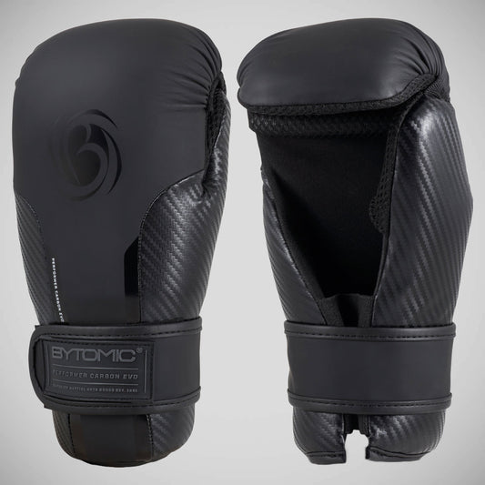 Black/Black Bytomic Performer Carbon Evo Pointfighter Gloves